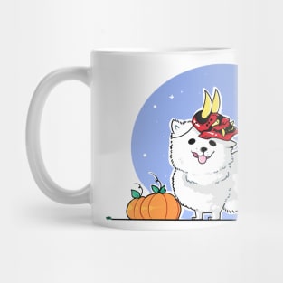 Pomeranian Mask Mug